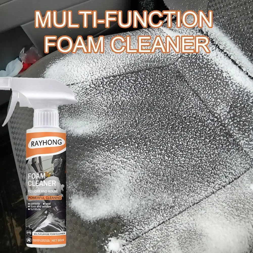 60ml/120ml Multifunctional Interior Auto Car Cleaning Foam Cleaner Car Dirt Debris Leather Cleaner Household Cleaning Tools 
60ml/120ml Multifunctional Interior Auto Car Cleaning Foam Cleaner Car Dirt Debris Leather Cleaner Household Cleaning Tools