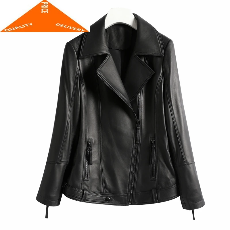 Autumn Genuine Winter Leather Jacket Clothes 2020 Korean Streetwear Real Sheepskin Coat Women Chaqueta Mujer D006 
Autumn Genuine Winter Leather Jacket Clothes 2020 Korean Streetwear Real Sheepskin Coat Women Chaqueta Mujer D006