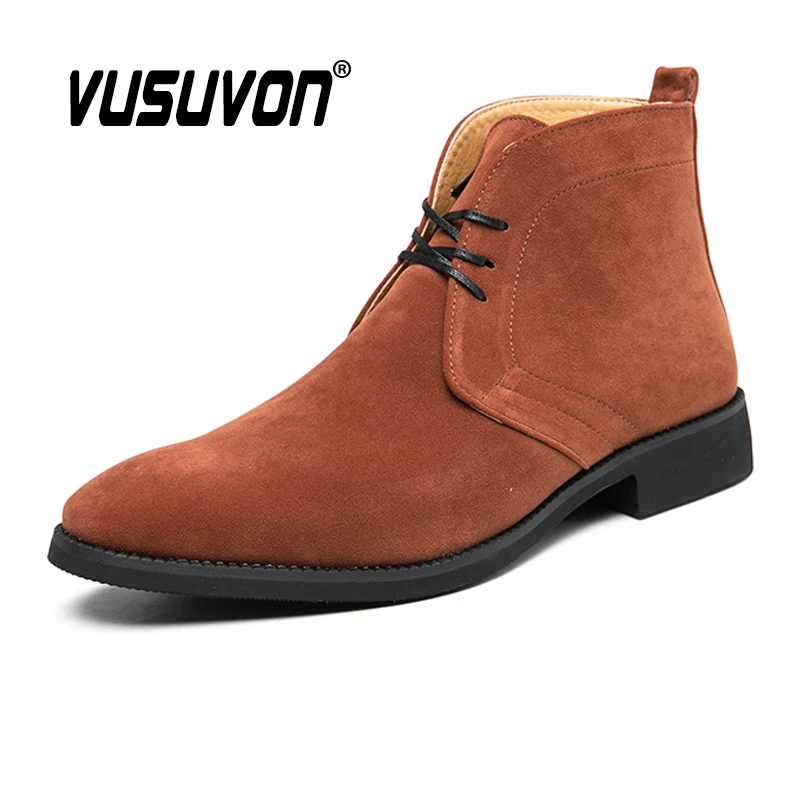 Big Size Men Boots Shoes British Lace up Chukka Boots Comfortable 2020 Fashion High Ankle Shoes Martin Desert Boots
Big Size Men Boots Shoes British Lace up Chukka Boots Comfortable 2020 Fashion High Ankle Shoes Martin Desert Boots
