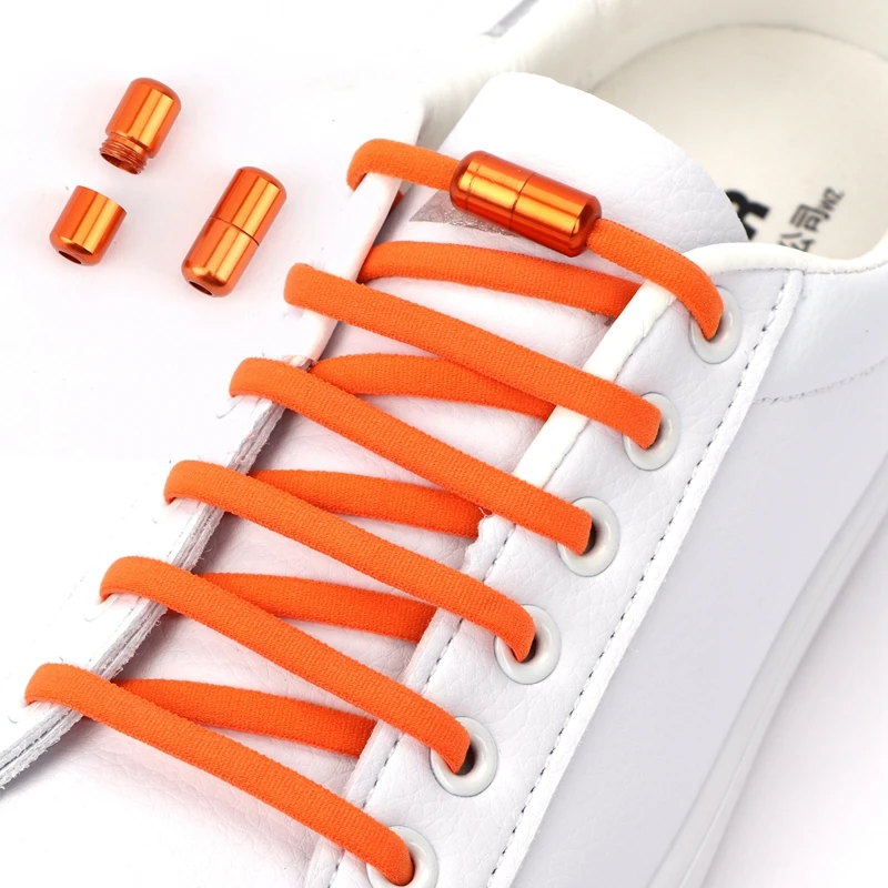 Aluminum capsule lock Shoelaces Elastic No Tie Shoe Laces For Kids Adult Sneakers Quick Shoelaces Semicircle Shoelace Lazy Laces
Aluminum capsule lock Shoelaces Elastic No Tie Shoe Laces For Kids Adult Sneakers Quick Shoelaces Semicircle Shoelace Lazy Laces