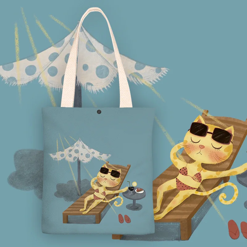Cute Cat Canvas Shopping Bags for Women Velvet Cloth Shoulder Bags Eco Handbag Tote Reusable Grocery Shopper Students Book Pack
Cute Cat Canvas Shopping Bags for Women Velvet Cloth Shoulder Bags Eco Handbag Tote Reusable Grocery Shopper Students Book Pack