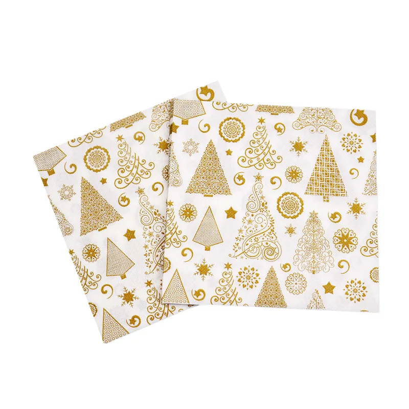 Одноразовые новогодние салфетки ZQNYCY 20 шт.
Одноразовые новогодние салфетки ZQNYCY 20 шт.