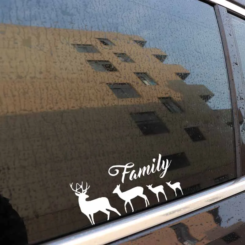 Car Stickers Interesting Personality Four Deer Family PVC Art Car Stickers Black/silver 16.4cm * 7.8cm
Car Stickers Interesting Personality Four Deer Family PVC Art Car Stickers Black/silver 16.4cm * 7.8cm