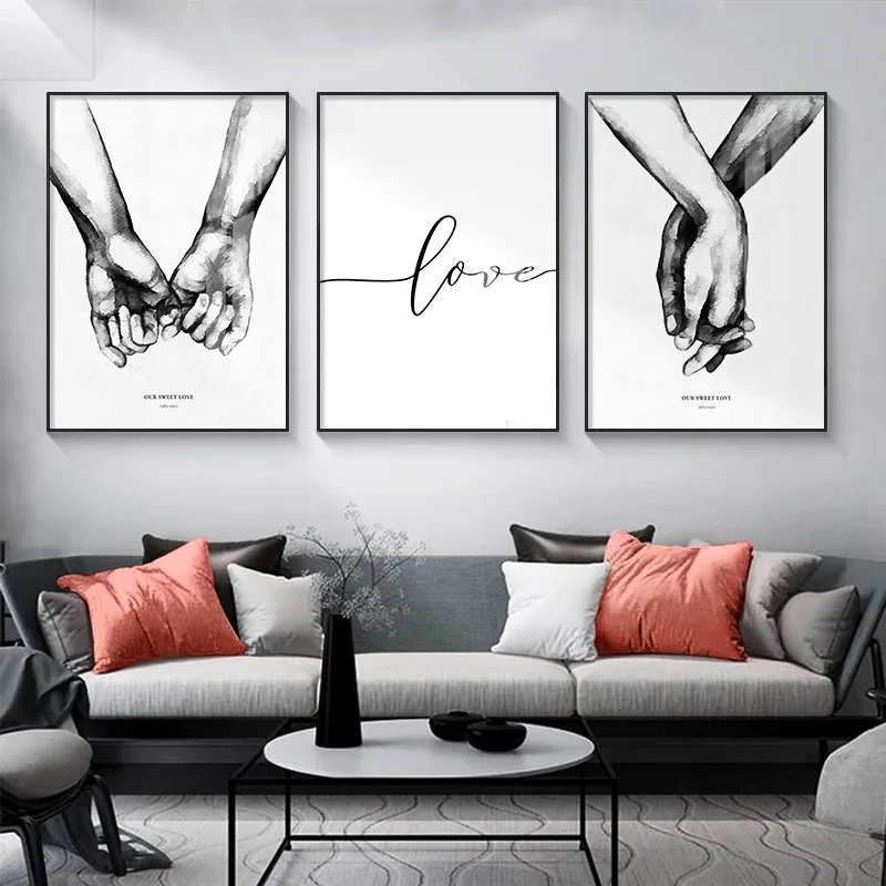 Nordic Black and White Poster and Prints Couple Sweet Love Wall Art Canvas Painting Minimalist Letter Poster Home Decoratio
Nordic Black and White Poster and Prints Couple Sweet Love Wall Art Canvas Painting Minimalist Letter Poster Home Decoratio