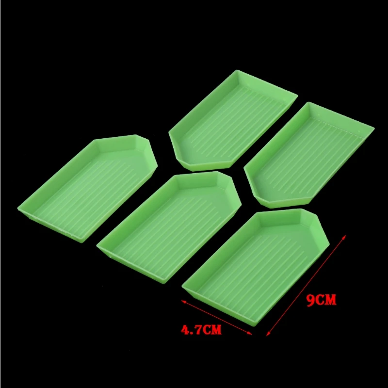 5Pcs DIY 5D Diamond Painting Rhinestone Plate Tray Embroidery Cross Stich Tool 72XF
5Pcs DIY 5D Diamond Painting Rhinestone Plate Tray Embroidery Cross Stich Tool 72XF
