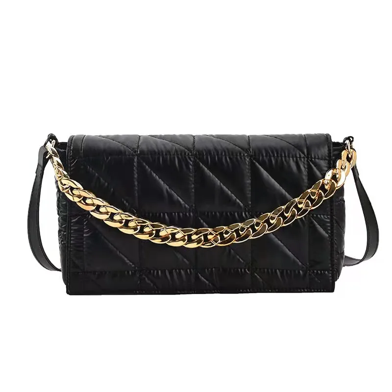 Design Minimalist Quilted Flap Square Crossbody Bag for Women 2022 Brand Luxury Ladies Shoulder Handbags Thick Chain Purse
Design Minimalist Quilted Flap Square Crossbody Bag for Women 2022 Brand Luxury Ladies Shoulder Handbags Thick Chain Purse