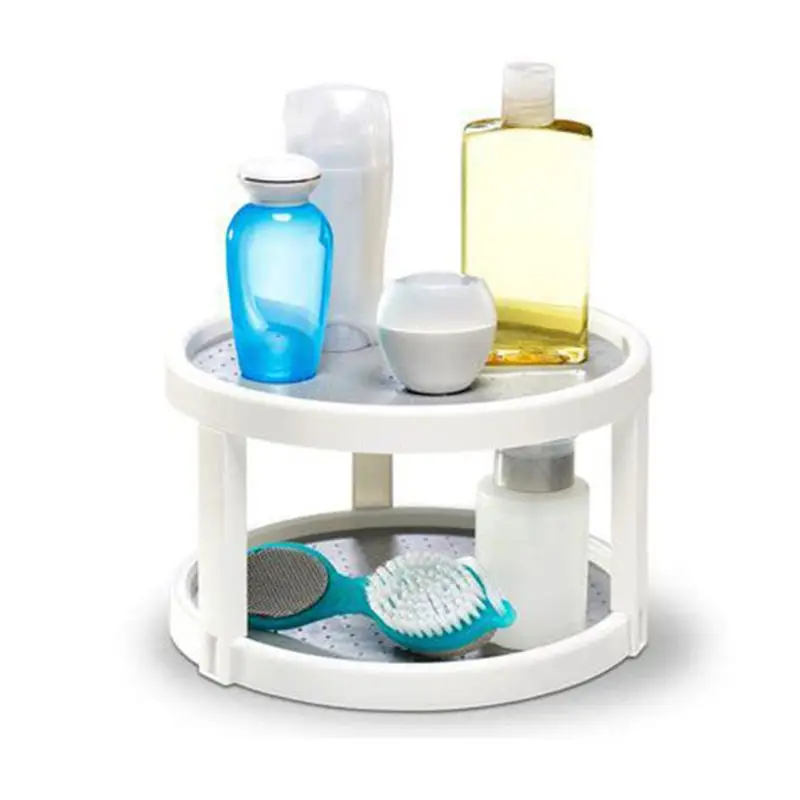 Rotatable Spice Rack Double Layer Turntable Desktop Storage Holder Spice Bracket 203F
Rotatable Spice Rack Double Layer Turntable Desktop Storage Holder Spice Bracket 203F