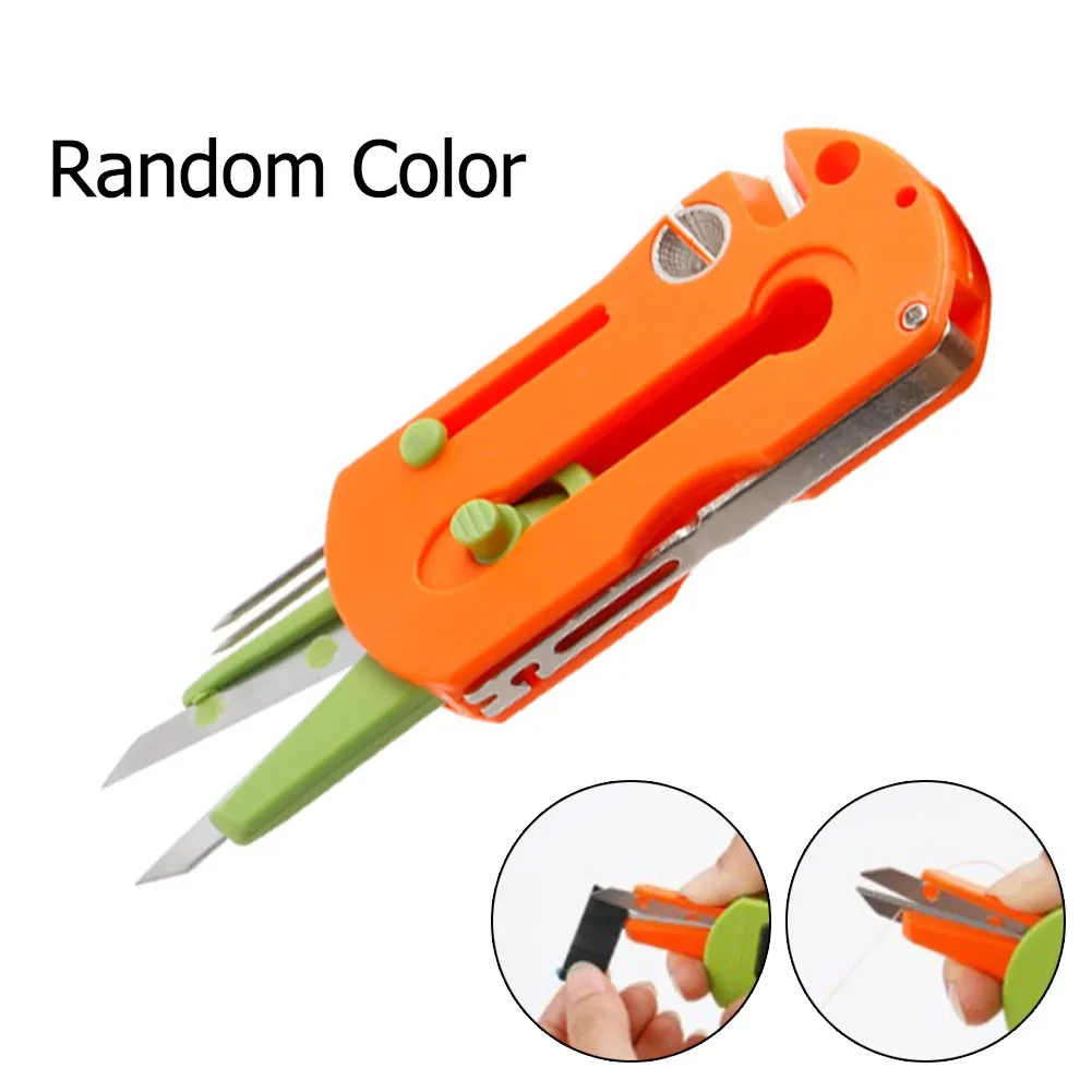 1pc 10 In 1 Retractable Pocket Fishing Line Cutter Knotter & Hook Remover Multi-function Fishing Tackle Tool Random Color
1pc 10 In 1 Retractable Pocket Fishing Line Cutter Knotter & Hook Remover Multi-function Fishing Tackle Tool Random Color