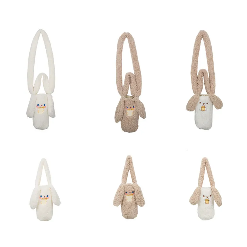 Plush Warm big ears plush water bottle bag Japanese ins Girl cute messenger small bag hand carrying mobile phone bag
Plush Warm big ears plush water bottle bag Japanese ins Girl cute messenger small bag hand carrying mobile phone bag