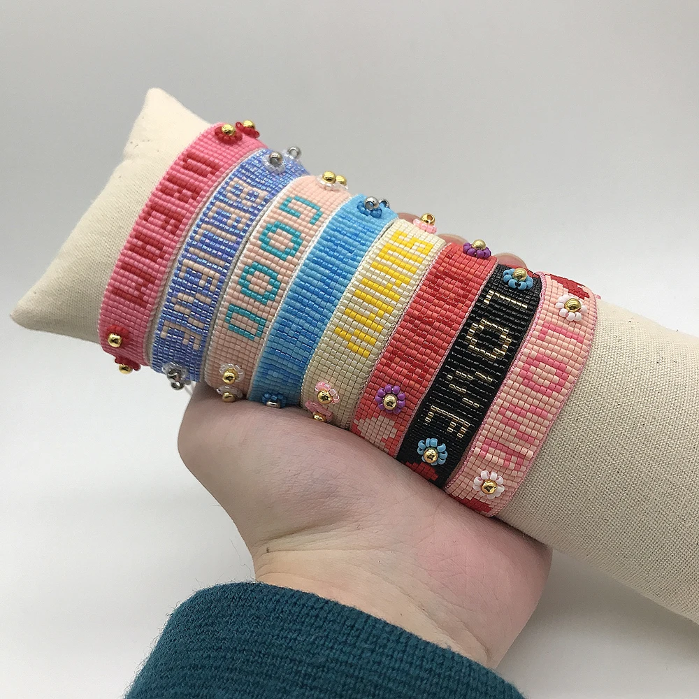 BLUESTAR 2021 MIYUKI Bracelet Women Bracelets LOVE Letter Pulseras Mujer Moda Handmade Woven Loom Bead
BLUESTAR 2021 MIYUKI Bracelet Women Bracelets LOVE Letter Pulseras Mujer Moda Handmade Woven Loom Bead