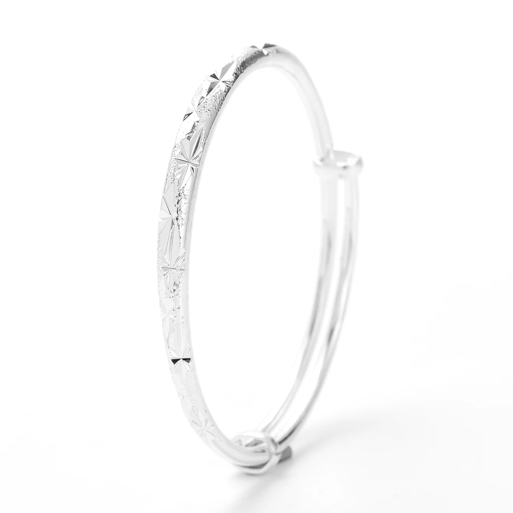 Silver Bangles Adjustable Bracelets For Women Fashion Holiday Gifts Party Wedding Jewelry
Silver Bangles Adjustable Bracelets For Women Fashion Holiday Gifts Party Wedding Jewelry