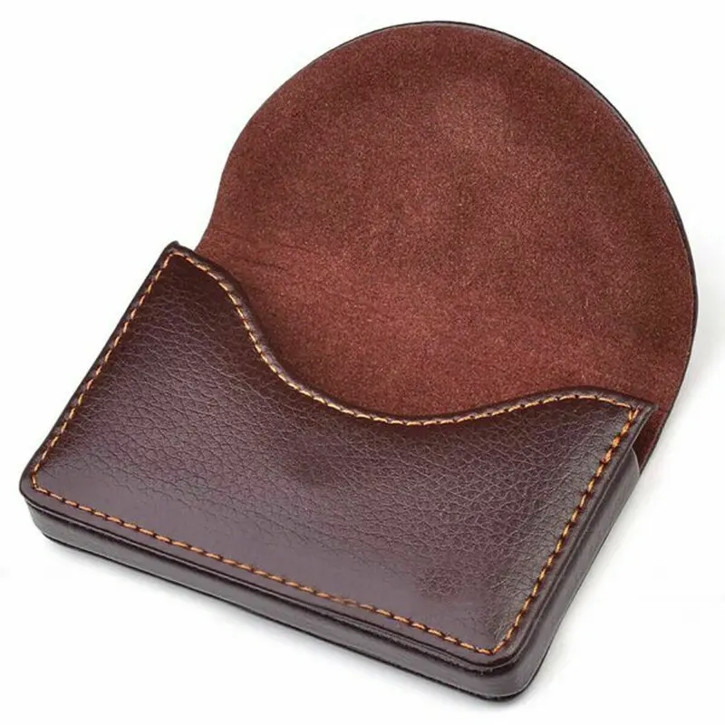Large-capacity neutral business card case leather name business card ID bag lady leather card credit card holder
Large-capacity neutral business card case leather name business card ID bag lady leather card credit card holder
