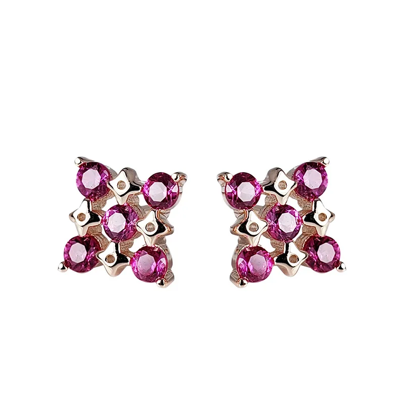 Fashion small fresh women's small red flower earrings temperament trend earrings girl earrings personalized jewelry
Fashion small fresh women's small red flower earrings temperament trend earrings girl earrings personalized jewelry