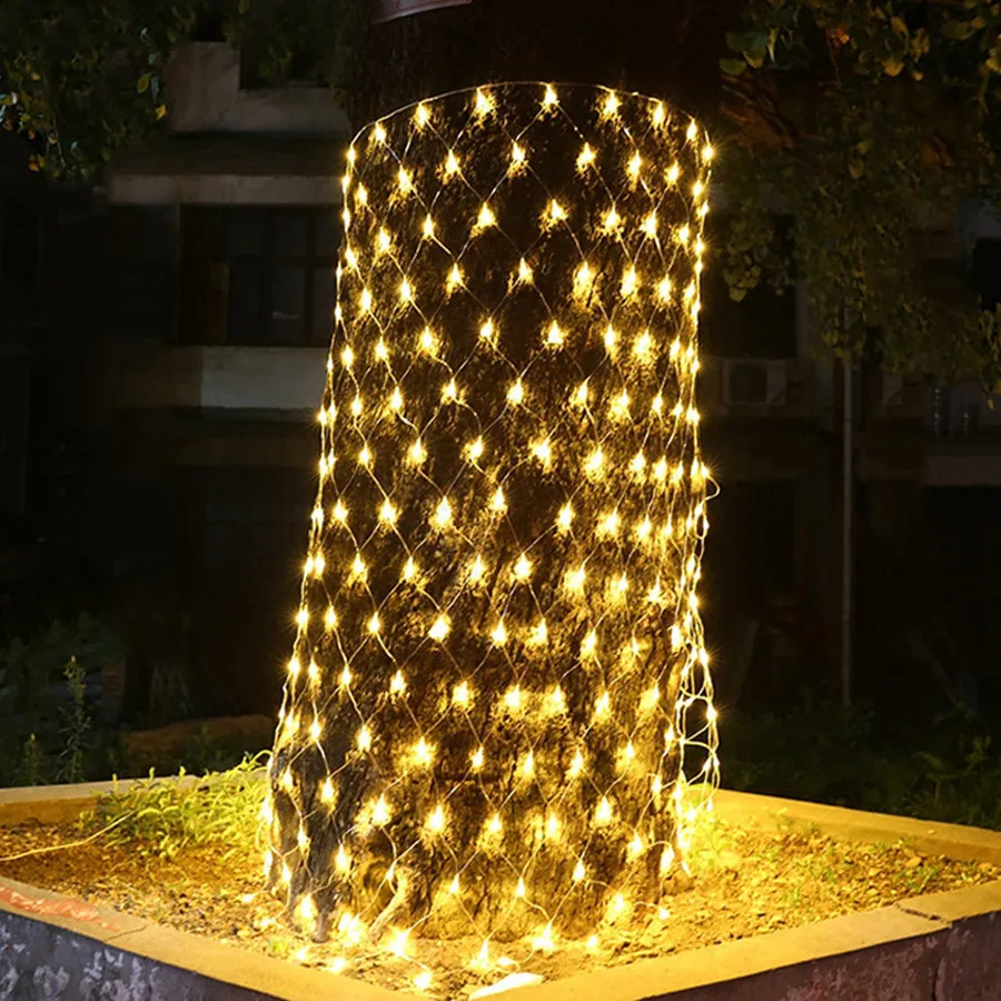 1.5X1.5M 3X2M 10X1M 6X4M Outdoor Christmas Net String Light Garden Patio Fish Mesh Fairy Light Wedding Party Mesh Light Garland
1.5X1.5M 3X2M 10X1M 6X4M Outdoor Christmas Net String Light Garden Patio Fish Mesh Fairy Light Wedding Party Mesh Light Garland
