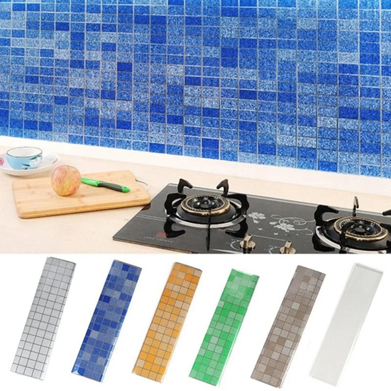 45x70cm Self-Adhensive Anti Oil Wall Stickers Mosaic Waterproof Wallpaper High Temperature Bathroom Kitchen Home Decoration
45x70cm Self-Adhensive Anti Oil Wall Stickers Mosaic Waterproof Wallpaper High Temperature Bathroom Kitchen Home Decoration