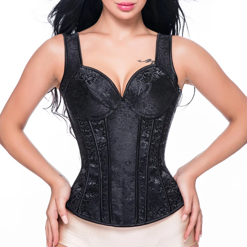 Корсеты бюстье на бретельках в стиле стимпанк жаккардовые плетеные Холтер корсет с цветочным рисунком Корсет пуш-ап на молнии вечерние Кор...
Корсеты бюстье на бретельках в стиле стимпанк жаккардовые плетеные Холтер корсет с цветочным рисунком Корсет пуш-ап на молнии вечерние Кор...