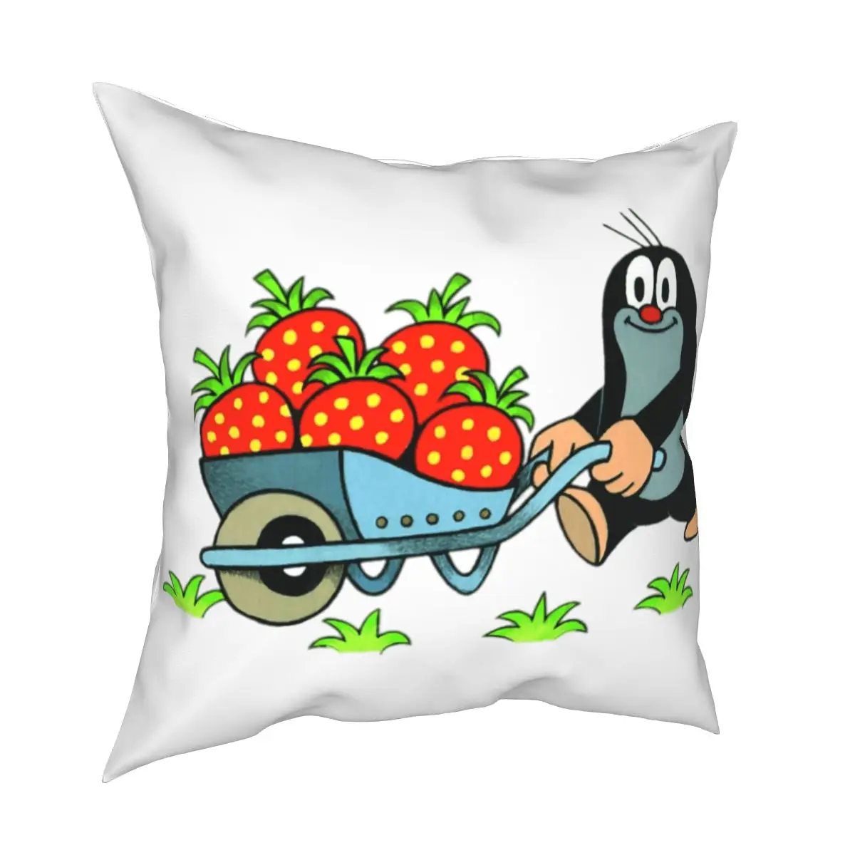 Little Mole Collecting Strawberries Pillowcase Printing Polyester Cushion Cover Decorations Throw Pillow Case Cover Car Zipper
Little Mole Collecting Strawberries Pillowcase Printing Polyester Cushion Cover Decorations Throw Pillow Case Cover Car Zipper