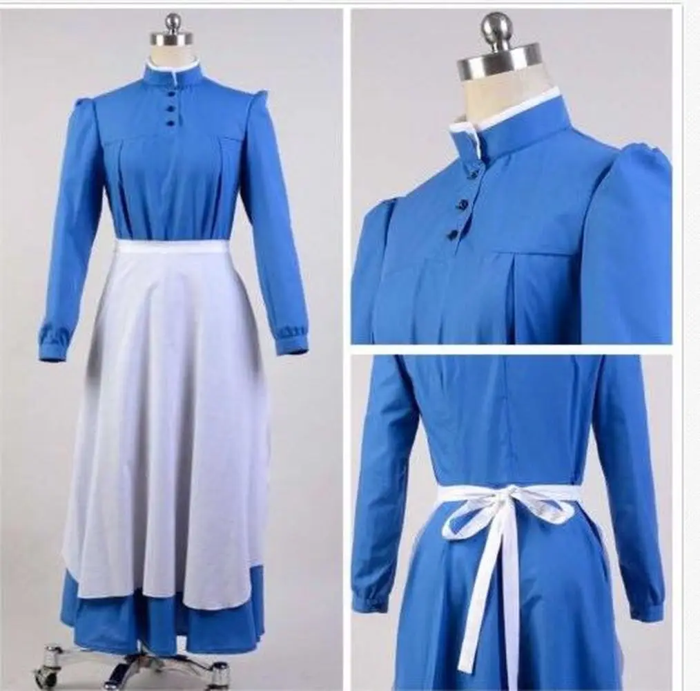 New Arrival Howl's Moving Castle Sophie Hatter Cosplay Costume Dress For Party Costume Halloween Maid Cosplay Costume
New Arrival Howl's Moving Castle Sophie Hatter Cosplay Costume Dress For Party Costume Halloween Maid Cosplay Costume