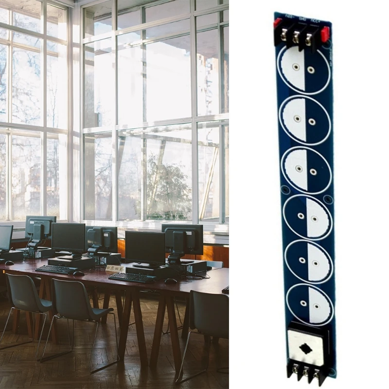 Six Capacitor Strip 35A Rectifier Filter Board without Capacitors 282.5x38.5mm 
Six Capacitor Strip 35A Rectifier Filter Board without Capacitors 282.5x38.5mm