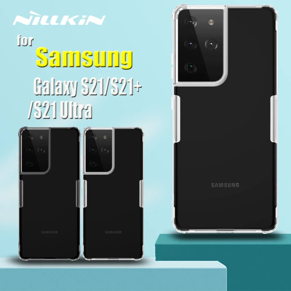 Nillkin Case for Samsung S21 Ultra 5G Cases 0.6mm Ultra Thin Slim Soft Silicon TPU Clear Phone Back Cover for Galaxy S21 Plus
Nillkin Case for Samsung S21 Ultra 5G Cases 0.6mm Ultra Thin Slim Soft Silicon TPU Clear Phone Back Cover for Galaxy S21 Plus