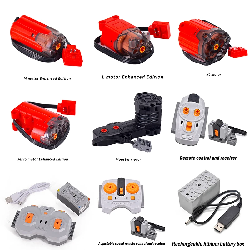 High-tech Power Function Extension Wire Servo Train Motor IR Remote Control Receiver Battery Box Parts For DIY Car Truck Creator
High-tech Power Function Extension Wire Servo Train Motor IR Remote Control Receiver Battery Box Parts For DIY Car Truck Creator