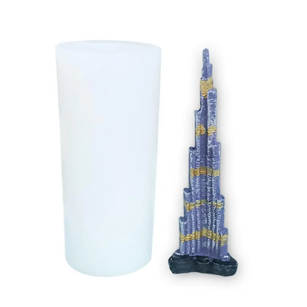 3D Retro Dubai Tower Spanish Lighthouse Tower Silicone Mold Candle Plaster Resin Decor Fondant Mold DIY Home Cake Decor Tool
3D Retro Dubai Tower Spanish Lighthouse Tower Silicone Mold Candle Plaster Resin Decor Fondant Mold DIY Home Cake Decor Tool