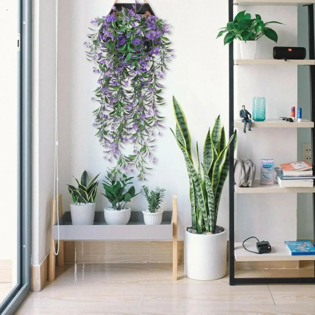 2PCS Artificial Ivy Flower Vine Garland Hanging Home Garden Trailing Basket Plant Flower Vine Home Decoration
2PCS Artificial Ivy Flower Vine Garland Hanging Home Garden Trailing Basket Plant Flower Vine Home Decoration