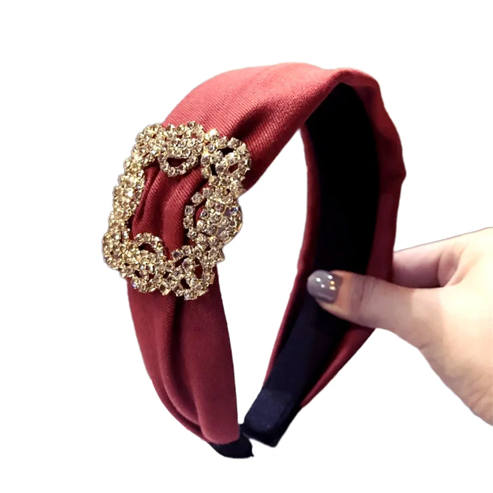 Fashion Rhinestone Inlaid Head Wear Hair Hoop Wide Headband Hairband Hair Band Accessories Girls Women hot Sale
Fashion Rhinestone Inlaid Head Wear Hair Hoop Wide Headband Hairband Hair Band Accessories Girls Women hot Sale