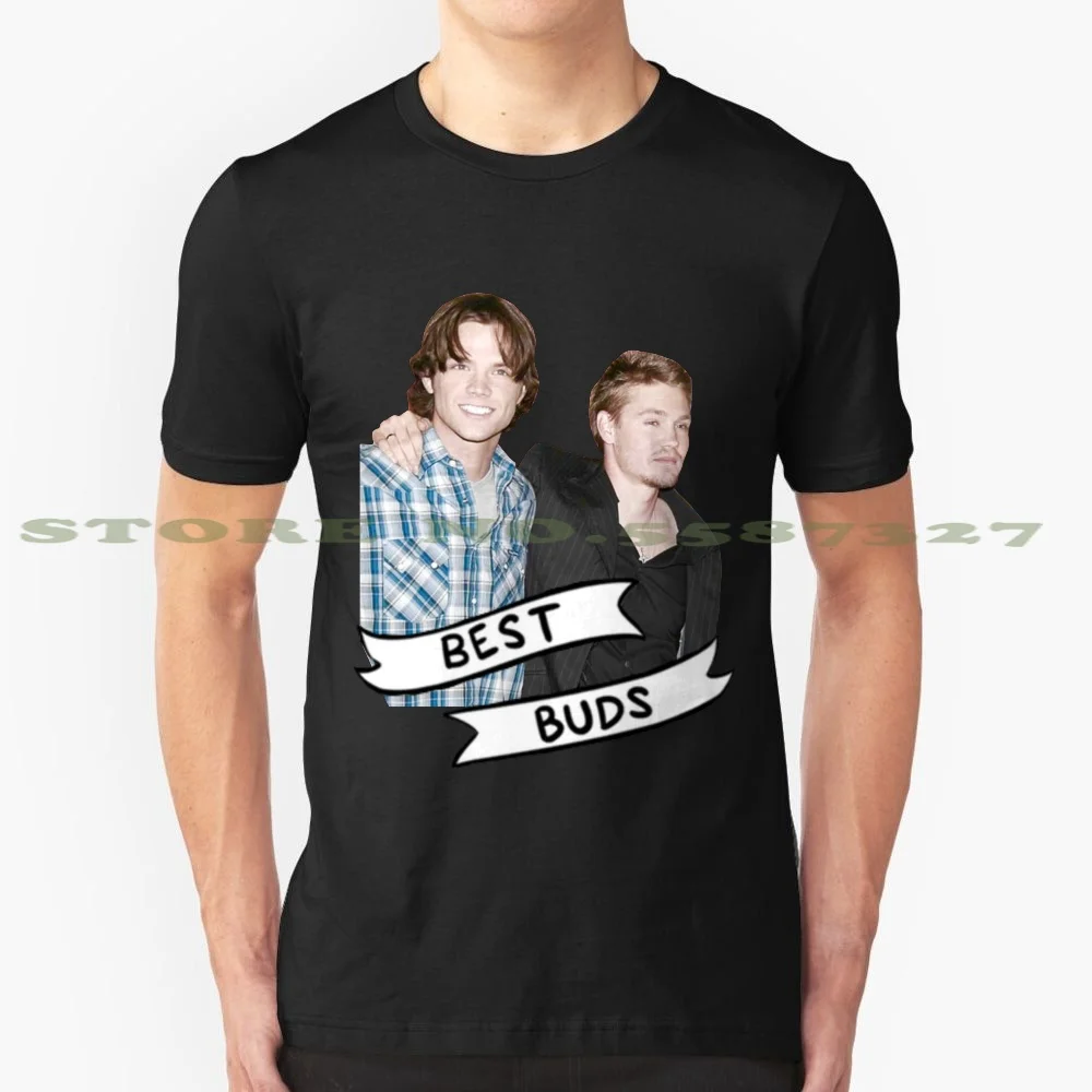 Jared & Chad - Best Buds Black White Tshirt For Men Women Jared Padalecki Chad Michael Murray Supernatural One Tree Hill House
Jared & Chad - Best Buds Black White Tshirt For Men Women Jared Padalecki Chad Michael Murray Supernatural One Tree Hill House