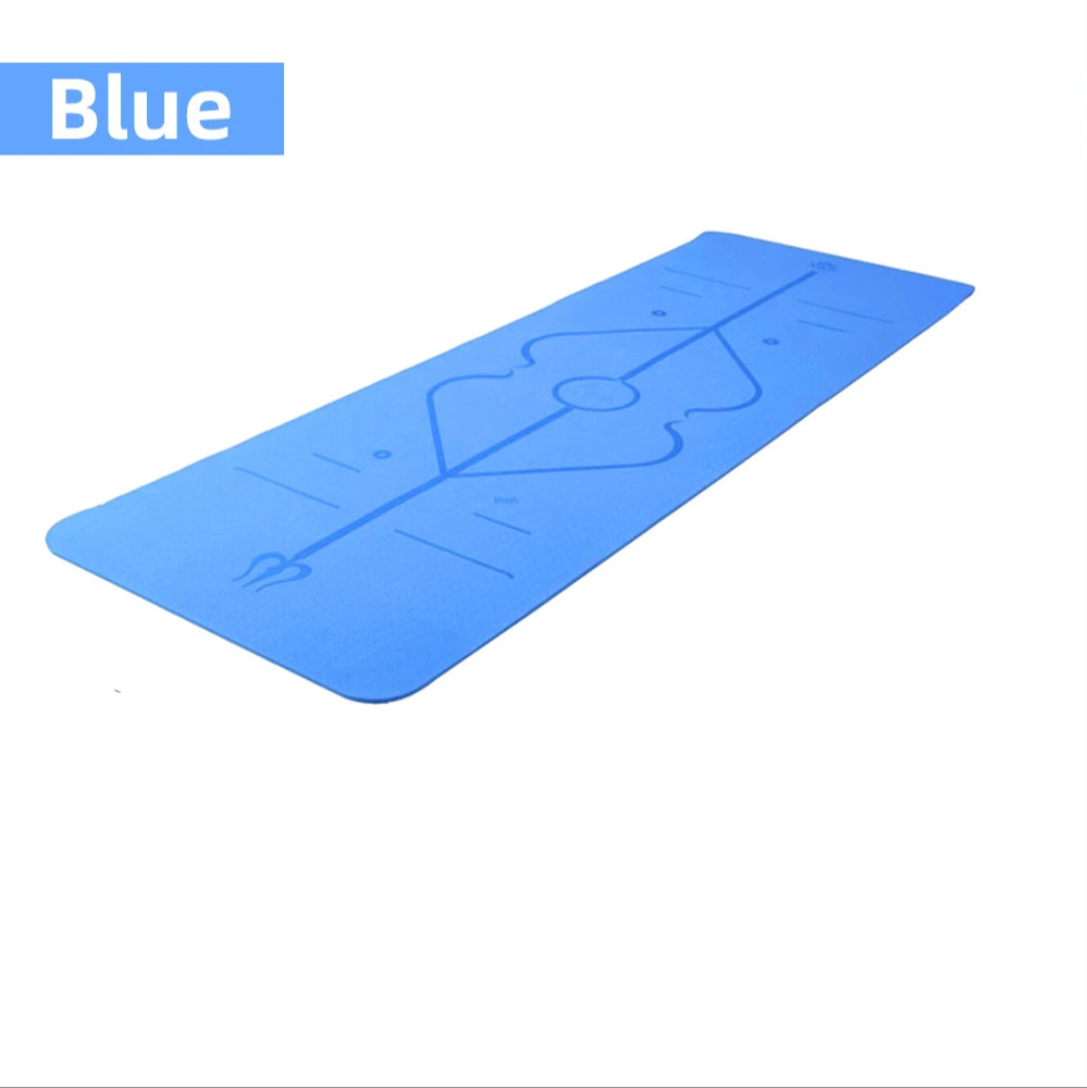 TPE Yoga Mat Sport Mat Yoga Non-slip Acupressure Execise for Gym Floor with Position Line Non-slip for Beginner Mats
TPE Yoga Mat Sport Mat Yoga Non-slip Acupressure Execise for Gym Floor with Position Line Non-slip for Beginner Mats