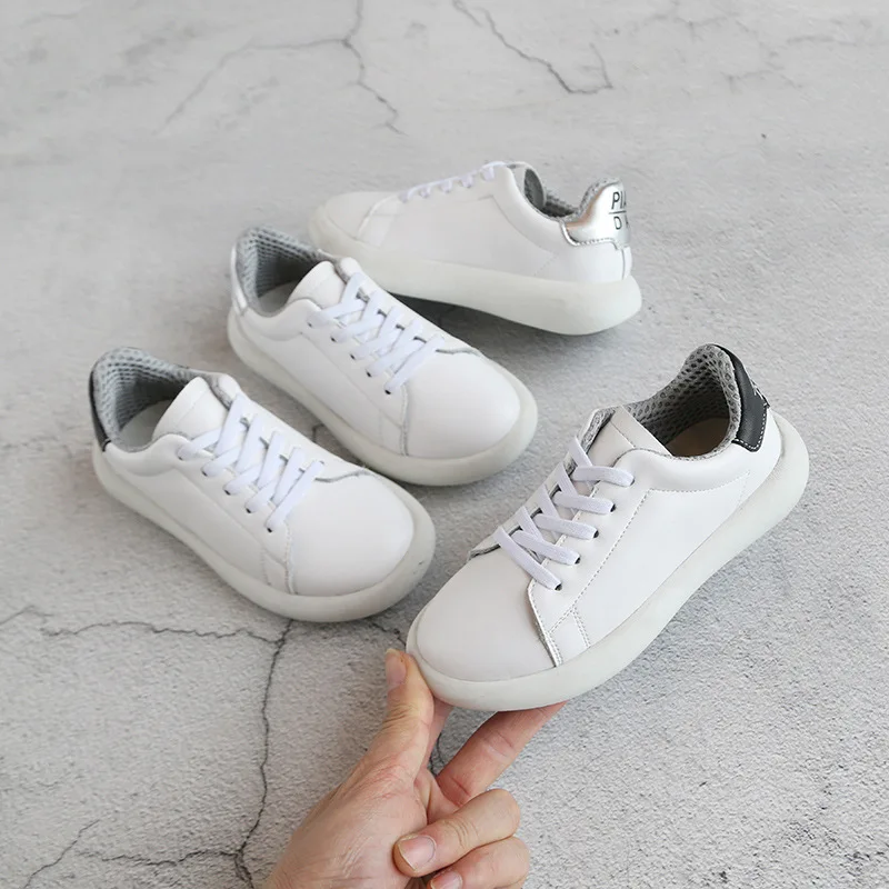 Autumn Kids Shoes Boys Girl Sneakers Children Shoes White Flat Sport Breathable Toddler Casual Student Shoes Pu Leather
Autumn Kids Shoes Boys Girl Sneakers Children Shoes White Flat Sport Breathable Toddler Casual Student Shoes Pu Leather