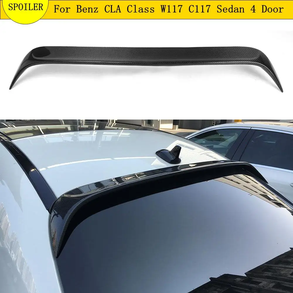 For Benz CLA Spoiler CLA45 W117 Rear Carbon Fiber top wings Spoiler rear wing lip for CLA 200 250 260 2013 2014 2015 2016 - 2018
For Benz CLA Spoiler CLA45 W117 Rear Carbon Fiber top wings Spoiler rear wing lip for CLA 200 250 260 2013 2014 2015 2016 - 2018