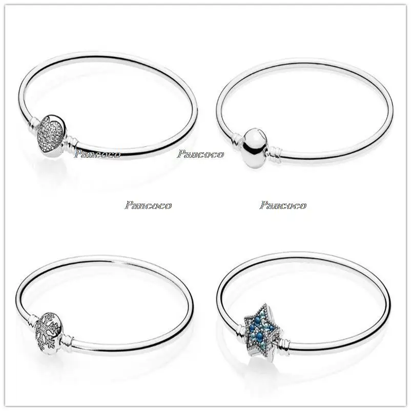 925 Sterling Silver Bangle Crystal Snowflake Clap Snake Chain Bracelet Bangle Fit Women Bead Charm Fashion Jewelry
925 Sterling Silver Bangle Crystal Snowflake Clap Snake Chain Bracelet Bangle Fit Women Bead Charm Fashion Jewelry