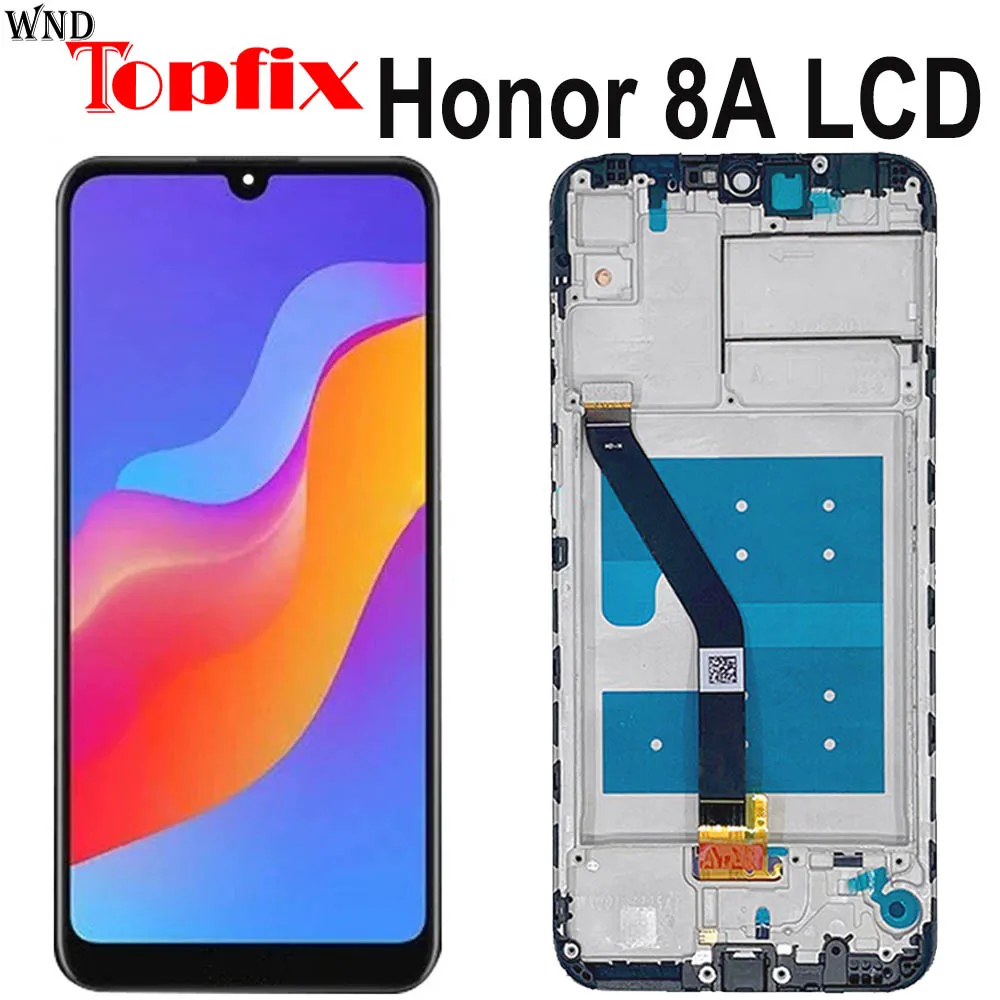 ЖК-дисплей 6 09 дюймов для Huawei Honor 8A оригинальный сенсорный экран с дигитайзером