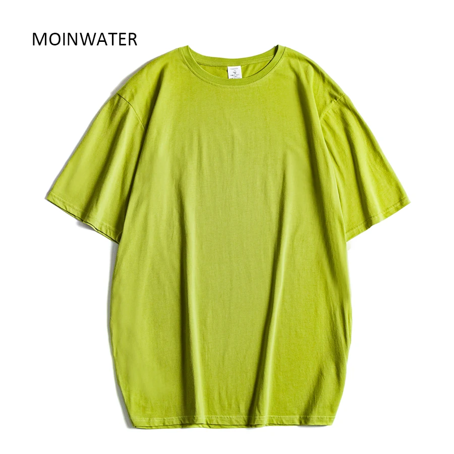 MOINWATER женские новые размера плюс футболки Топы женские хлопковые повседневные футболки оверсайз MT20083
MOINWATER женские новые размера плюс футболки Топы женские хлопковые повседневные футболки оверсайз MT20083