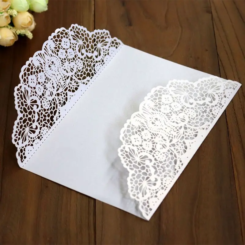 50pcs Wedding Invitation Cards Cut Party Invitations with Brown Kraft Card Inserts for Wedding Baby Shower Birthday Party
50pcs Wedding Invitation Cards Cut Party Invitations with Brown Kraft Card Inserts for Wedding Baby Shower Birthday Party