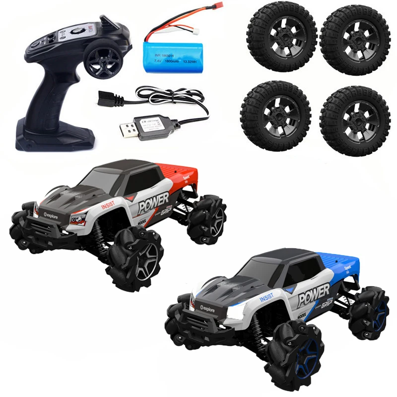 RBRC RB1277A 1/12 2 4G 4WD 35 км/ч Радиоуправляемая машинка полноразмерная RTR модель игрушки