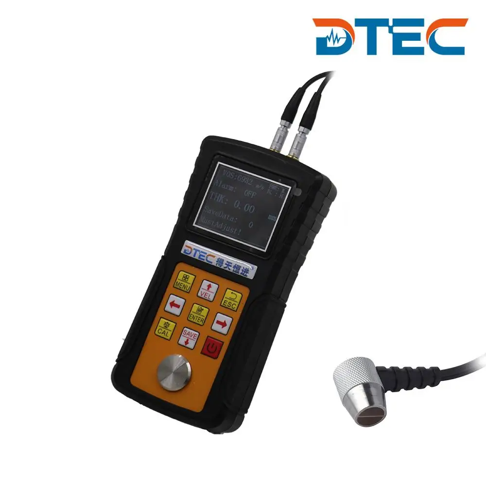 Цифровой ультразвуковой толщиномер DTEC DT220, 0,1, 0,01 мм, разрешение на выбор, измерение толщины металла
Цифровой ультразвуковой толщиномер DTEC DT220, 0,1, 0,01 мм, разрешение на выбор, измерение толщины металла