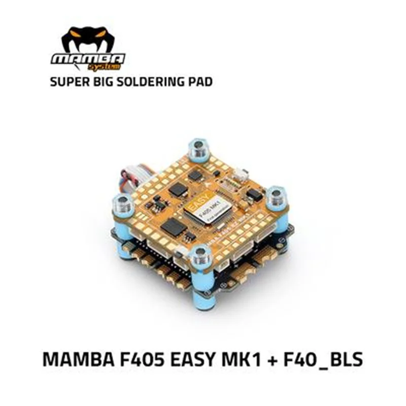 Diatone MAMBA EASY F405 MK1 40A 6S 8bit Flight Controller Stack 30,5mm/M3 для FPV гоночного дрона
Diatone MAMBA EASY F405 MK1 40A 6S 8bit Flight Controller Stack 30,5mm/M3 для FPV гоночного дрона