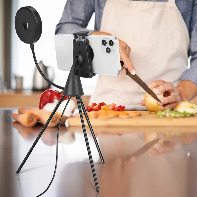 Multi-function Tripod Stand & Phone Holder Live Broadcast Short Video Fill Light Bracket with Remote Control Dimmable
Multi-function Tripod Stand & Phone Holder Live Broadcast Short Video Fill Light Bracket with Remote Control Dimmable