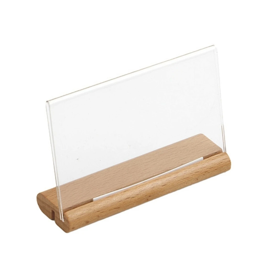 Acrylic Material Horizontal Vertical Paper Sign Holder Display Stand L Shape Table Products Label Price Tags Sign Holder
Acrylic Material Horizontal Vertical Paper Sign Holder Display Stand L Shape Table Products Label Price Tags Sign Holder