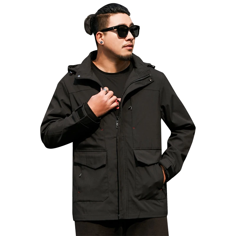 New 8XL 7XL 6XL 5XL Plus Size Men Spring And Autumn Jackets And Coats Jackets Mens Clothes high quality Windbreaker
New 8XL 7XL 6XL 5XL Plus Size Men Spring And Autumn Jackets And Coats Jackets Mens Clothes high quality Windbreaker