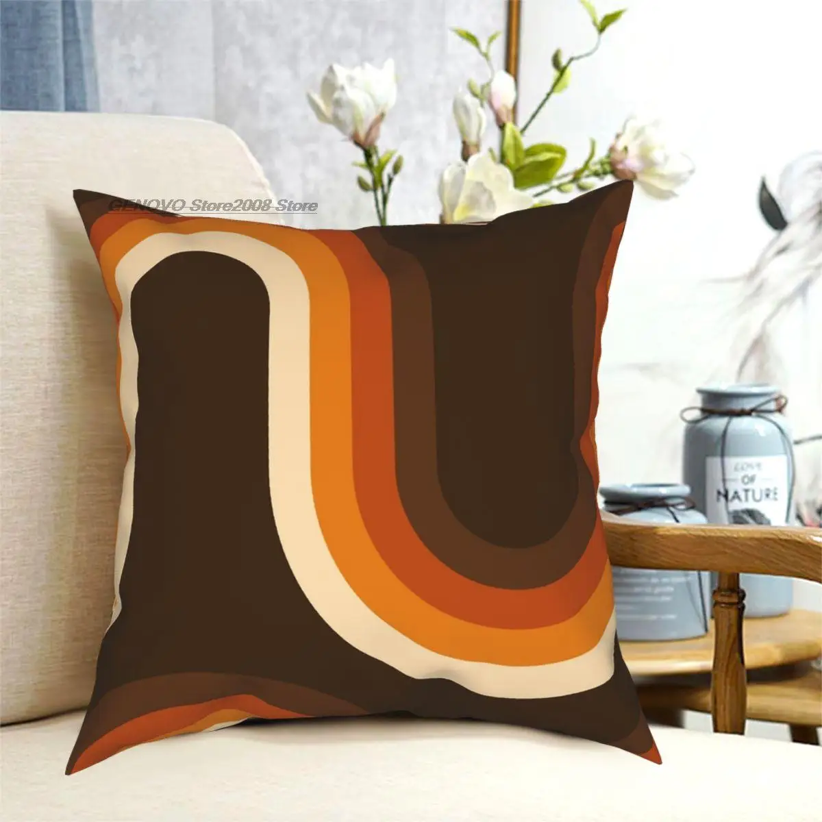 70s Orange Und Braun Wellen Platz Kissen Gedruckt Zip Decor für Hause Kissen Abdeckung 45*45cm
70s Orange Und Braun Wellen Platz Kissen Gedruckt Zip Decor für Hause Kissen Abdeckung 45*45cm