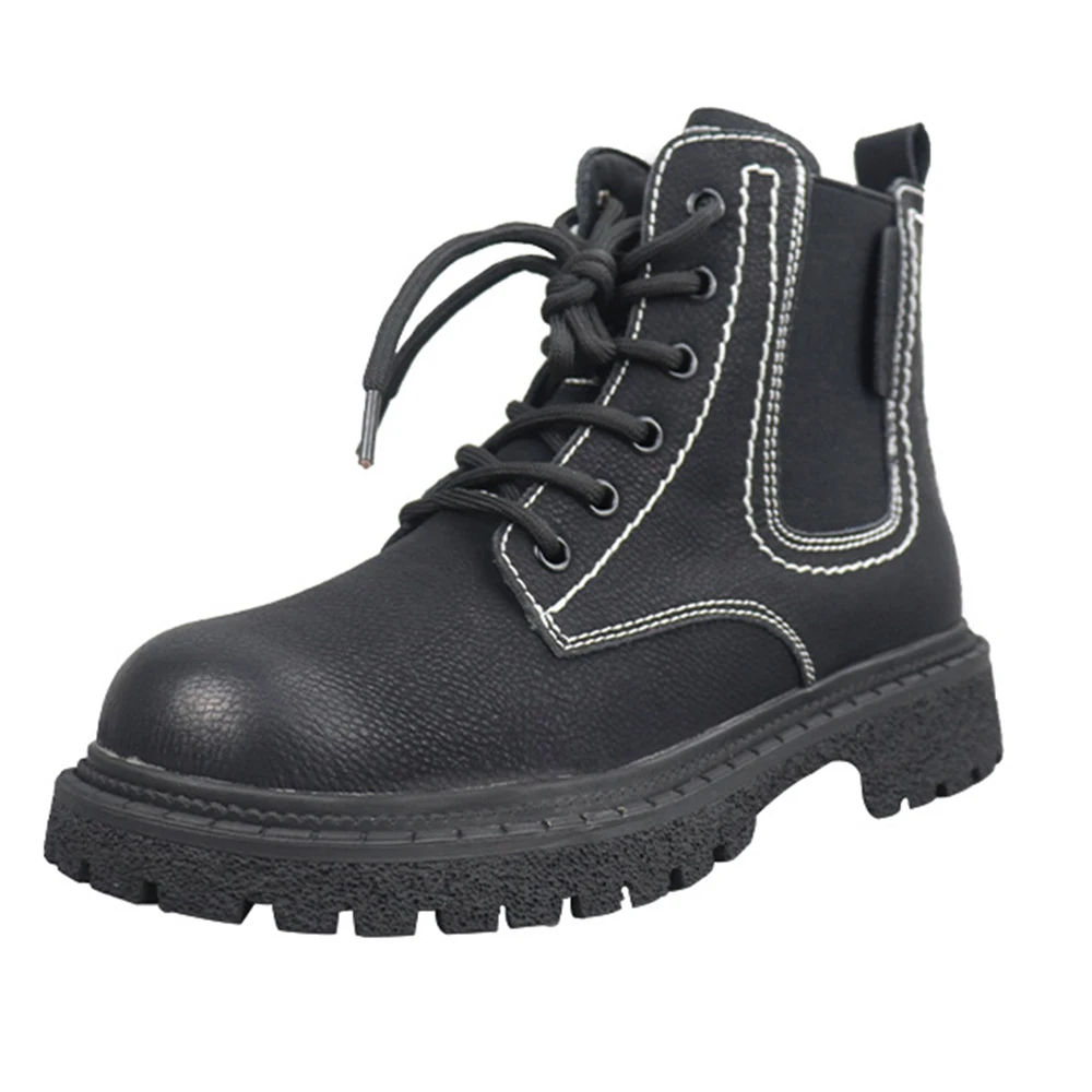 Genuine Leather Ankle Boots Women Autumn Winter Round Toe Lace Up Boots Female Fashion Motorcycle Platform Botas yh45
Genuine Leather Ankle Boots Women Autumn Winter Round Toe Lace Up Boots Female Fashion Motorcycle Platform Botas yh45