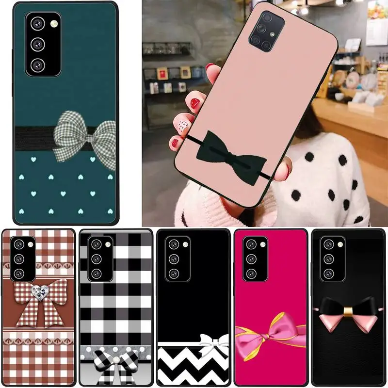 Fashion Bow Phone Case For Samsung Note 8 9 10 20 Case For Note10Pro 10lite 20ultra M20 M31 Funda Case
Fashion Bow Phone Case For Samsung Note 8 9 10 20 Case For Note10Pro 10lite 20ultra M20 M31 Funda Case