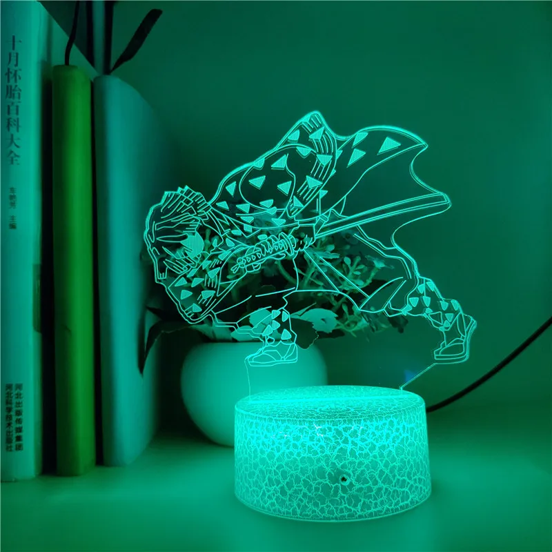 Demon Slayer 3d Night Light Kimetsu No Yaiba Giyu Tomioka Light for Bedroom Decor Smart Control Kids Birthday Gift Anime Light
Demon Slayer 3d Night Light Kimetsu No Yaiba Giyu Tomioka Light for Bedroom Decor Smart Control Kids Birthday Gift Anime Light