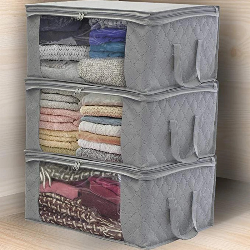 3PCS Portable Container Storage Box Clothes Blanket Clothing Under Bed Storage Folding Storage Organization Quilted Bag
3PCS Portable Container Storage Box Clothes Blanket Clothing Under Bed Storage Folding Storage Organization Quilted Bag