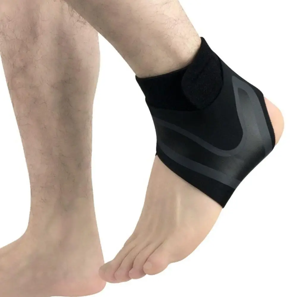 Polyester Fiber Black Elastic Ankle Brace Support Foot Protection Ankle Bandage Safety Tae Kwon Do Movement Sports 
Polyester Fiber Black Elastic Ankle Brace Support Foot Protection Ankle Bandage Safety Tae Kwon Do Movement Sports