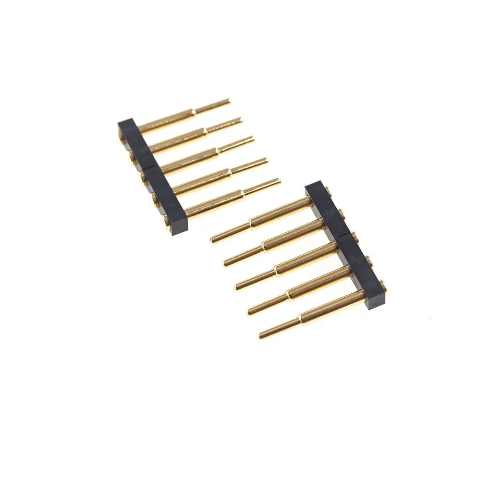 10 шт. Пружинные контакты Pogo Pin 3,5 мм шаг SMD PCB прямая контактная позолоченная пластина
10 шт. Пружинные контакты Pogo Pin 3,5 мм шаг SMD PCB прямая контактная позолоченная пластина