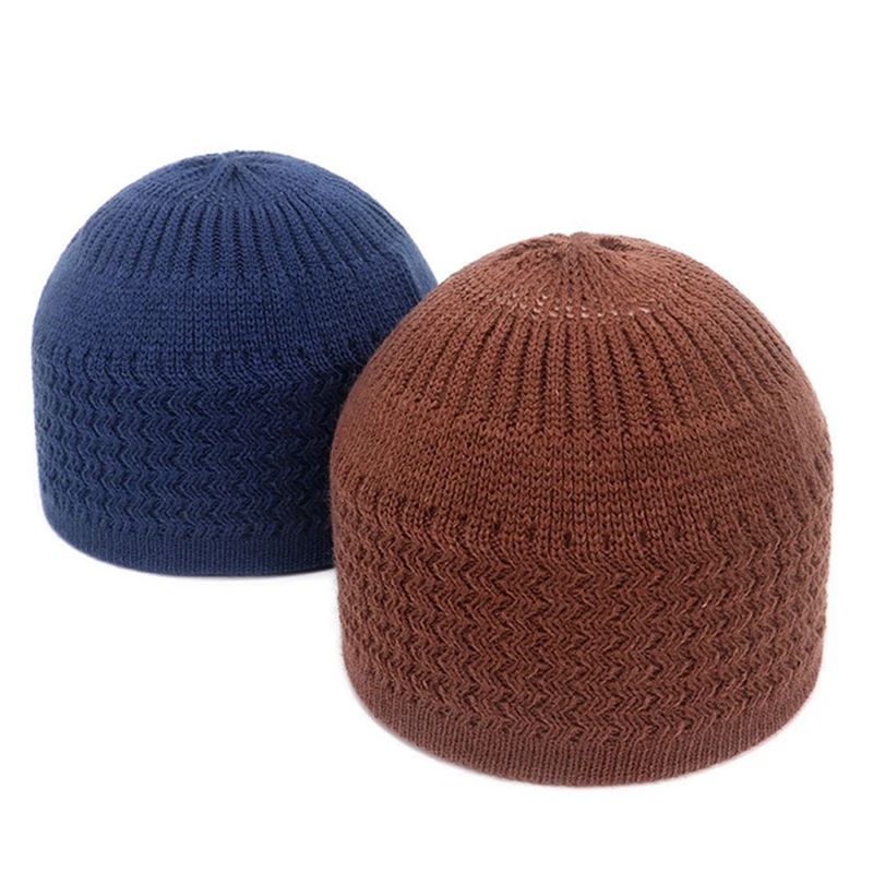 Beanies Cap Winter Knitted Muslim Men Prayer Hats Warm Islamic Ramadan Jewish Kippah Homme Hat Men's Wrap Head Caps
Beanies Cap Winter Knitted Muslim Men Prayer Hats Warm Islamic Ramadan Jewish Kippah Homme Hat Men's Wrap Head Caps